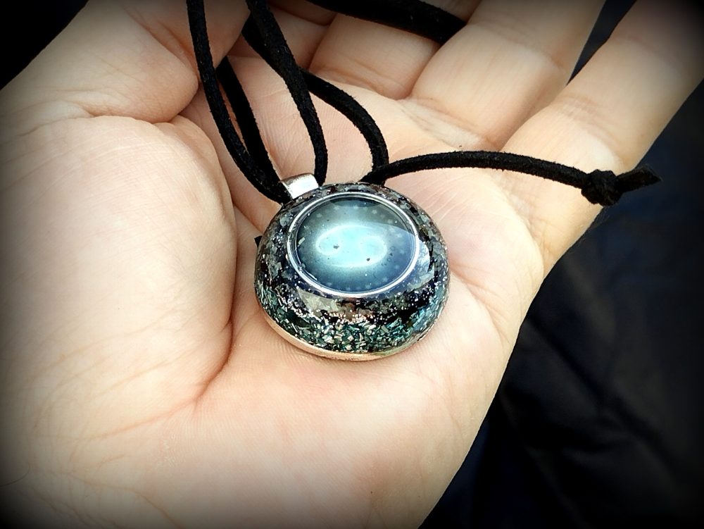 orgonite pendant