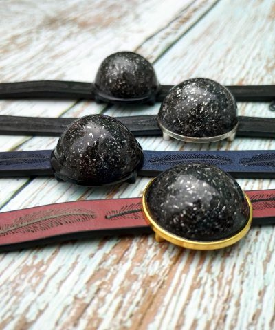 Pulseras de orgonita negra black orgonite tourmaline shungit