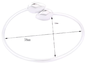 Pulsera doble lágrima 