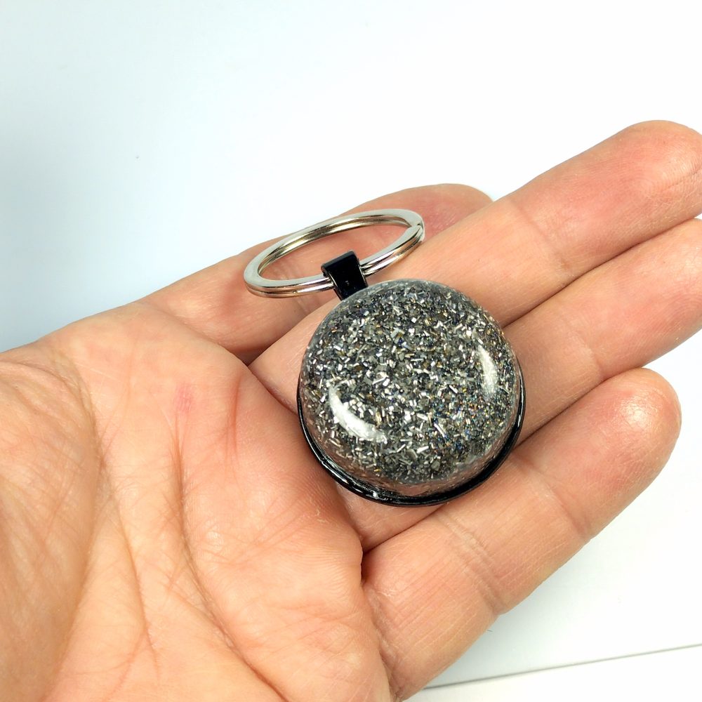 Llaveros de orgonita con TURMALINA NEGRA