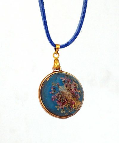 Colgante de orgonita lumiscente