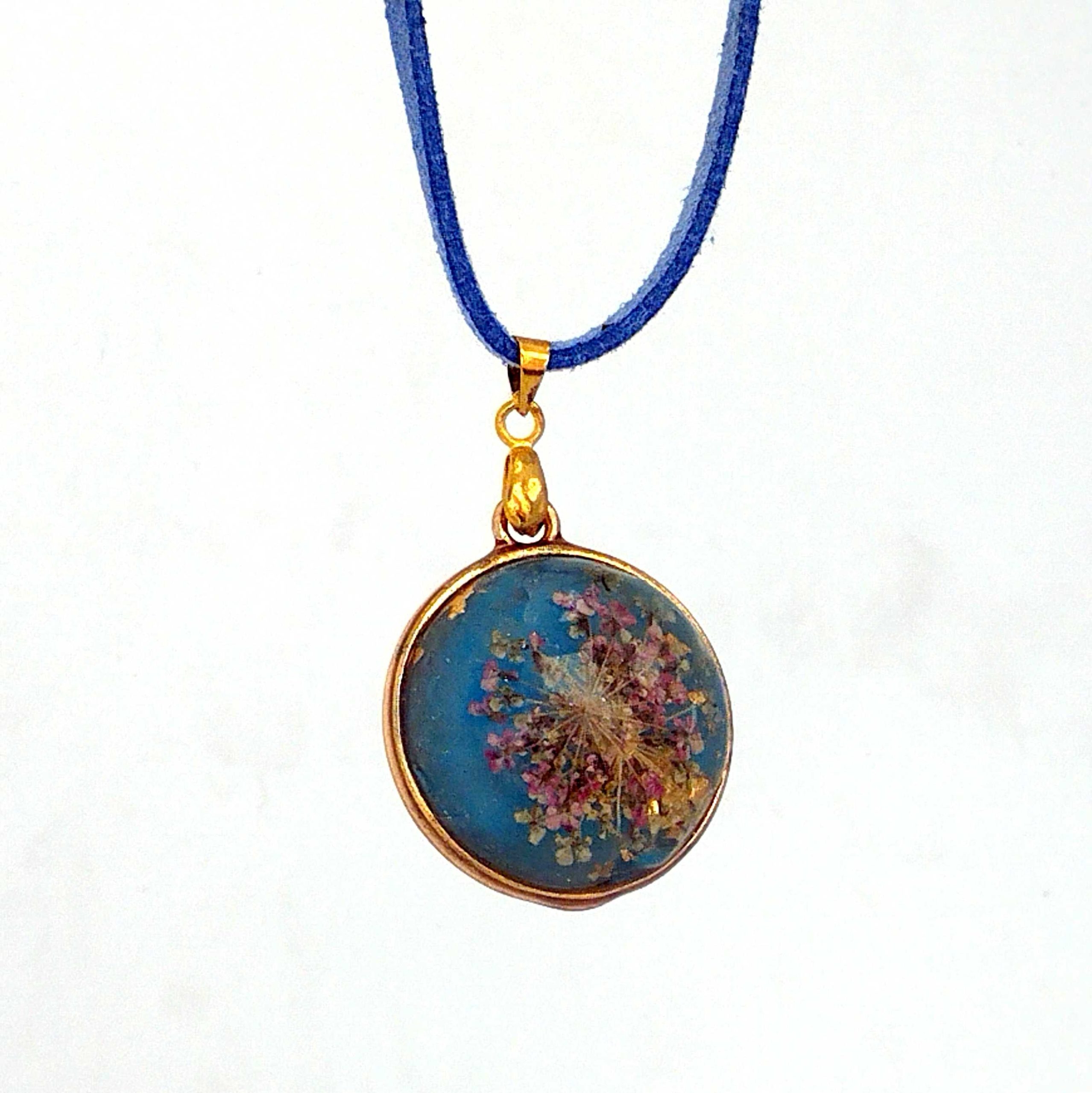 Colgante de orgonita lumiscente