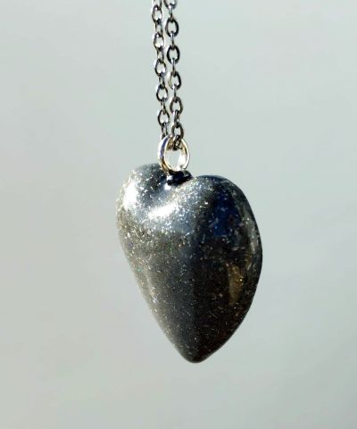 Colgante corazón de ultraorgonita electronite