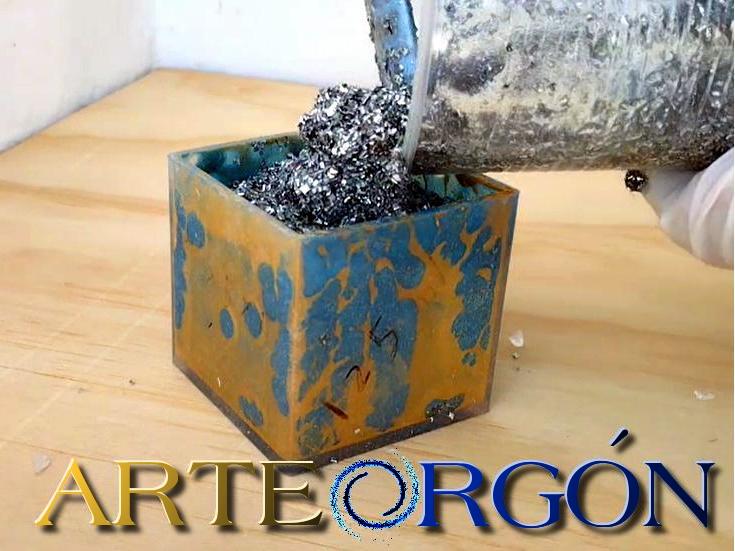 Técnica de orgonita oculta ARTEORGÓN