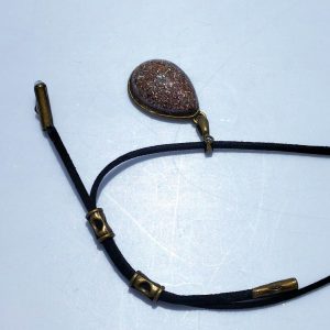Orgonita Colgantes de orgonita pura sobre bronce antiguo 1 electronite collar